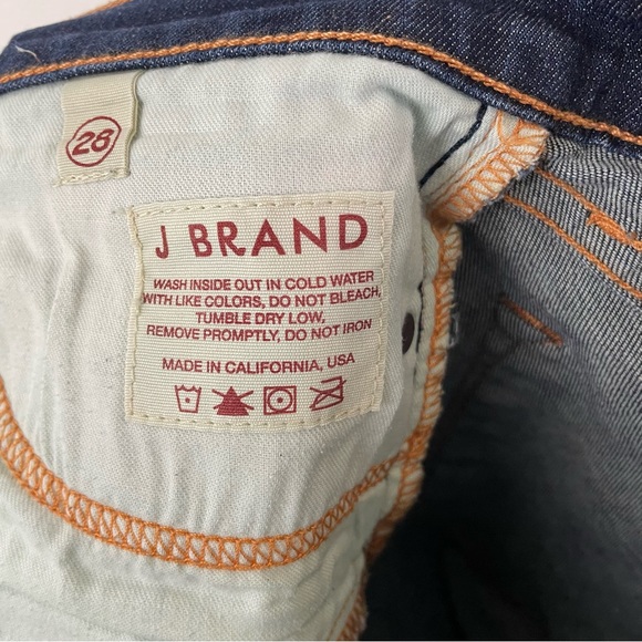 J Brand Skinny Leg Jeans Dark Vintage Wash Size 28 - Picture 10 of 11